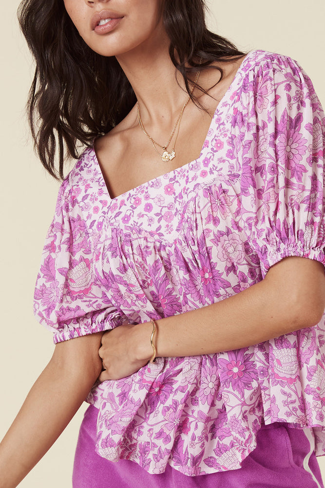 Mossy Short Sleeve Blouse