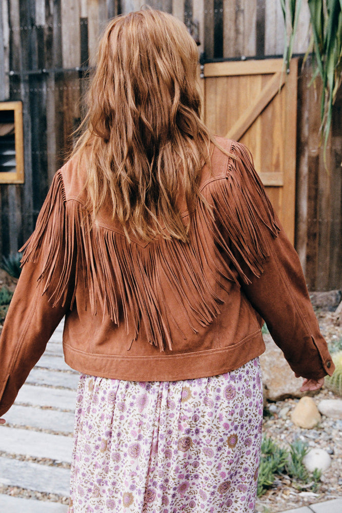 Rider Suede Tassel Jacket
