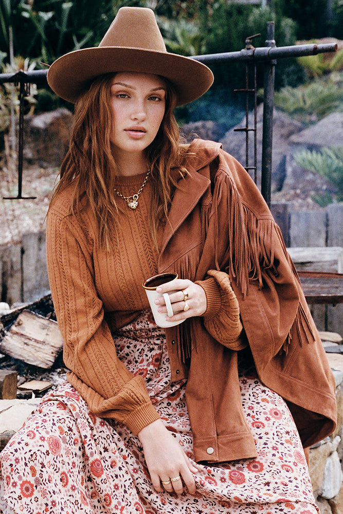 Rider Suede Tassel Jacket