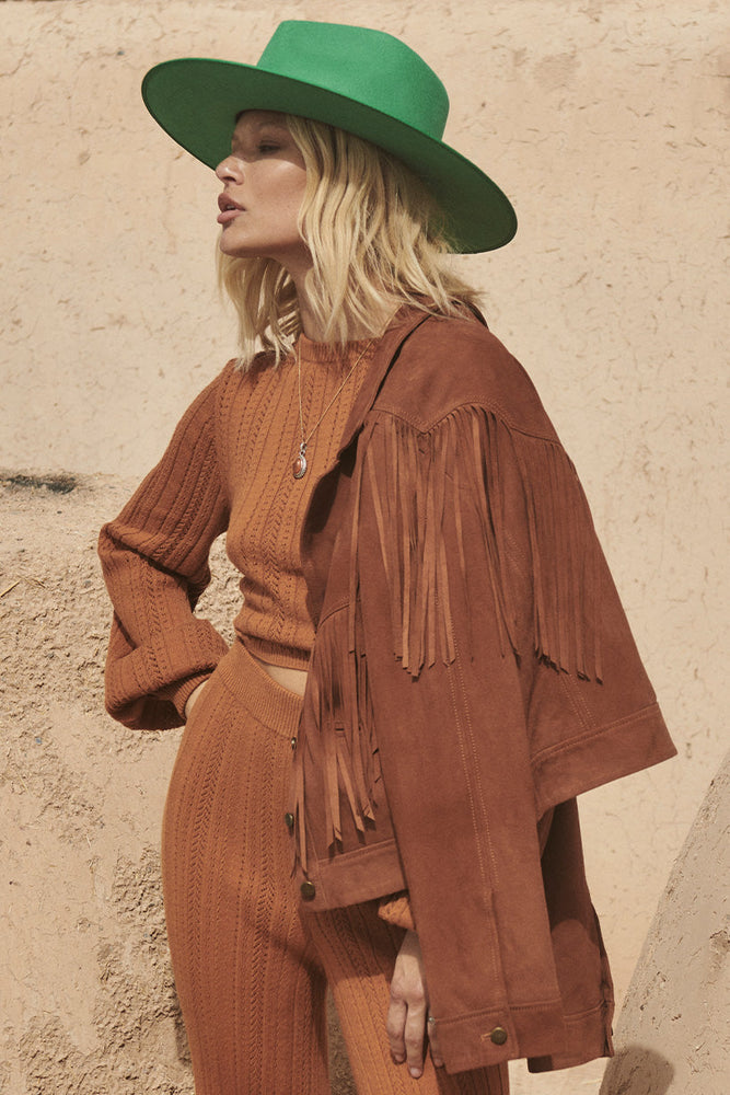 Rider Suede Tassel Jacket