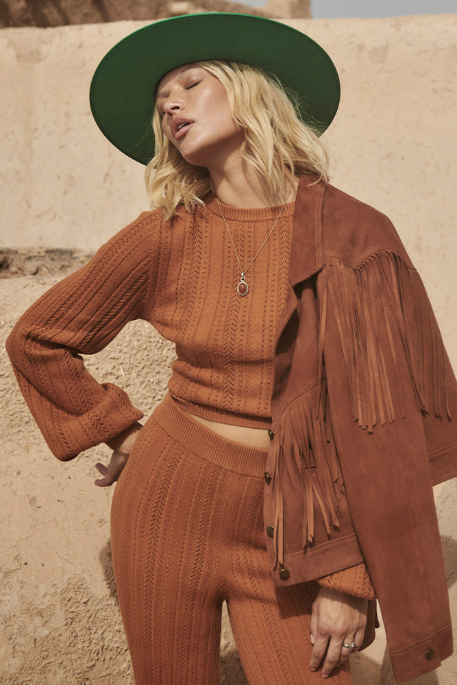 Rider Suede Tassel Jacket