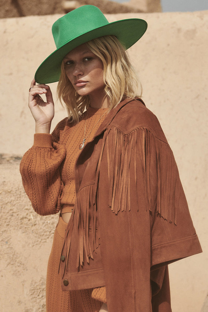 Rider Suede Tassel Jacket