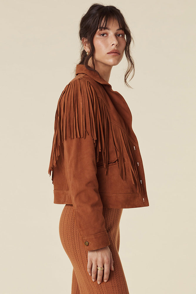 Rider Suede Tassel Jacket