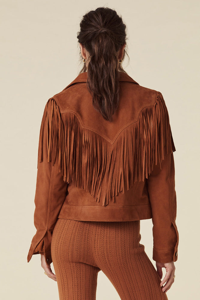 Rider Suede Tassel Jacket