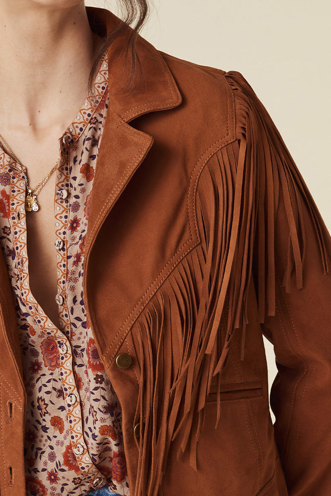 Rider Suede Tassel Jacket