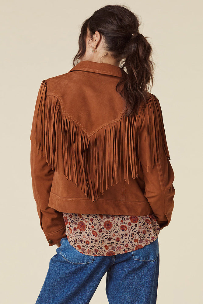 Rider Suede Tassel Jacket