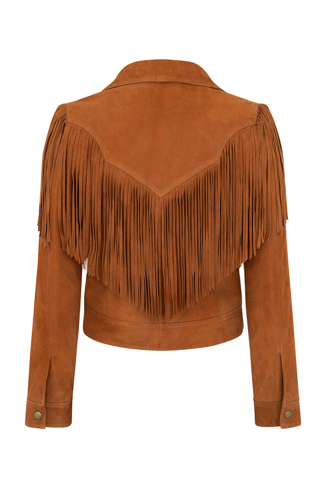 Rider Suede Tassel Jacket