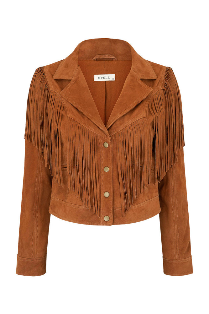 Rider Suede Tassel Jacket