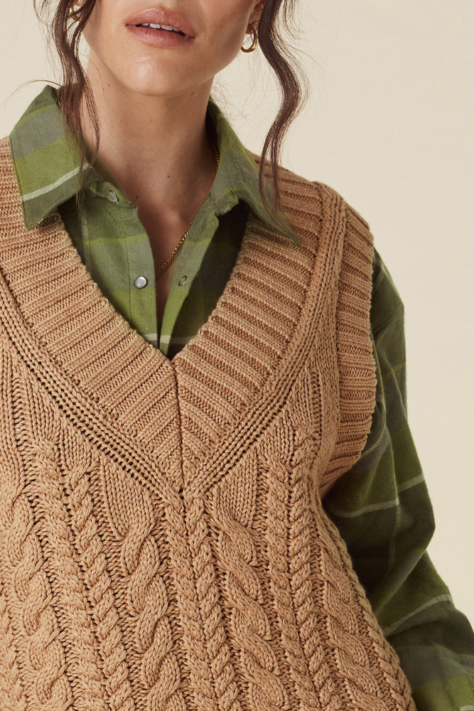 Rolling Hills Knit Vest