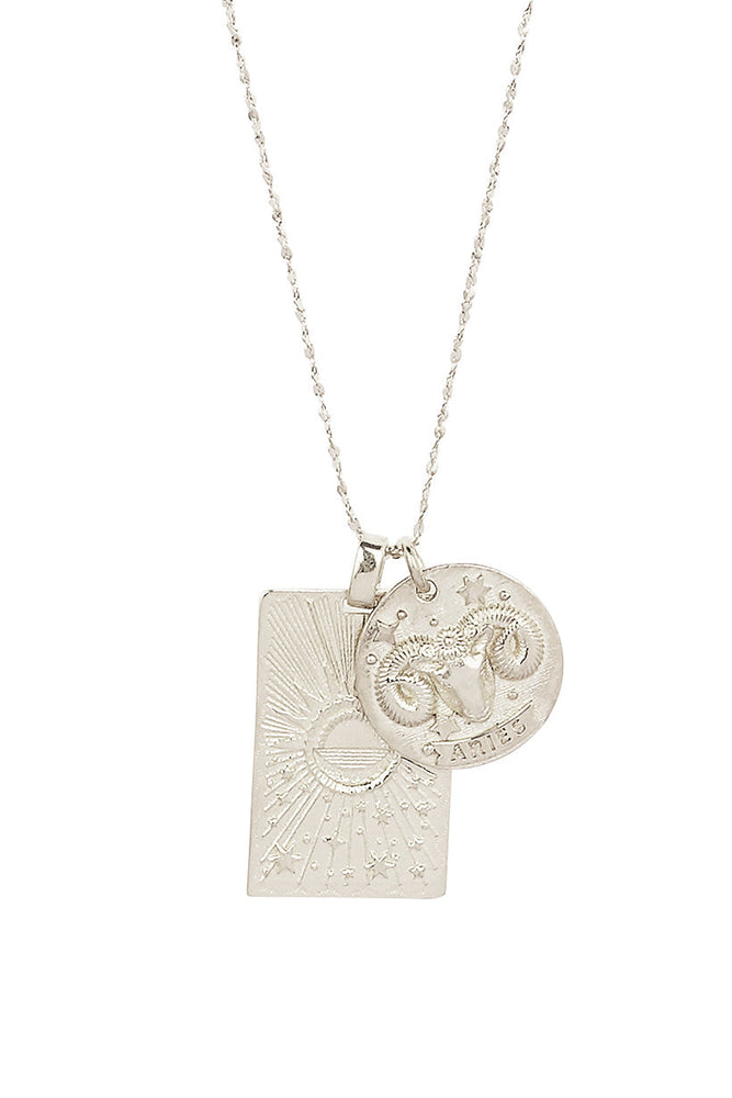 Aries Stargazer Zodiac Necklace