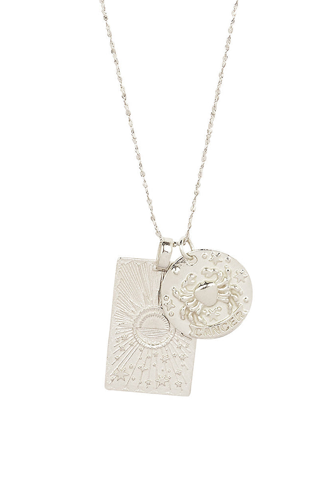Cancer Stargazer Zodiac Necklace